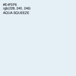 #E4F0F6 - Aqua Squeeze Color Image